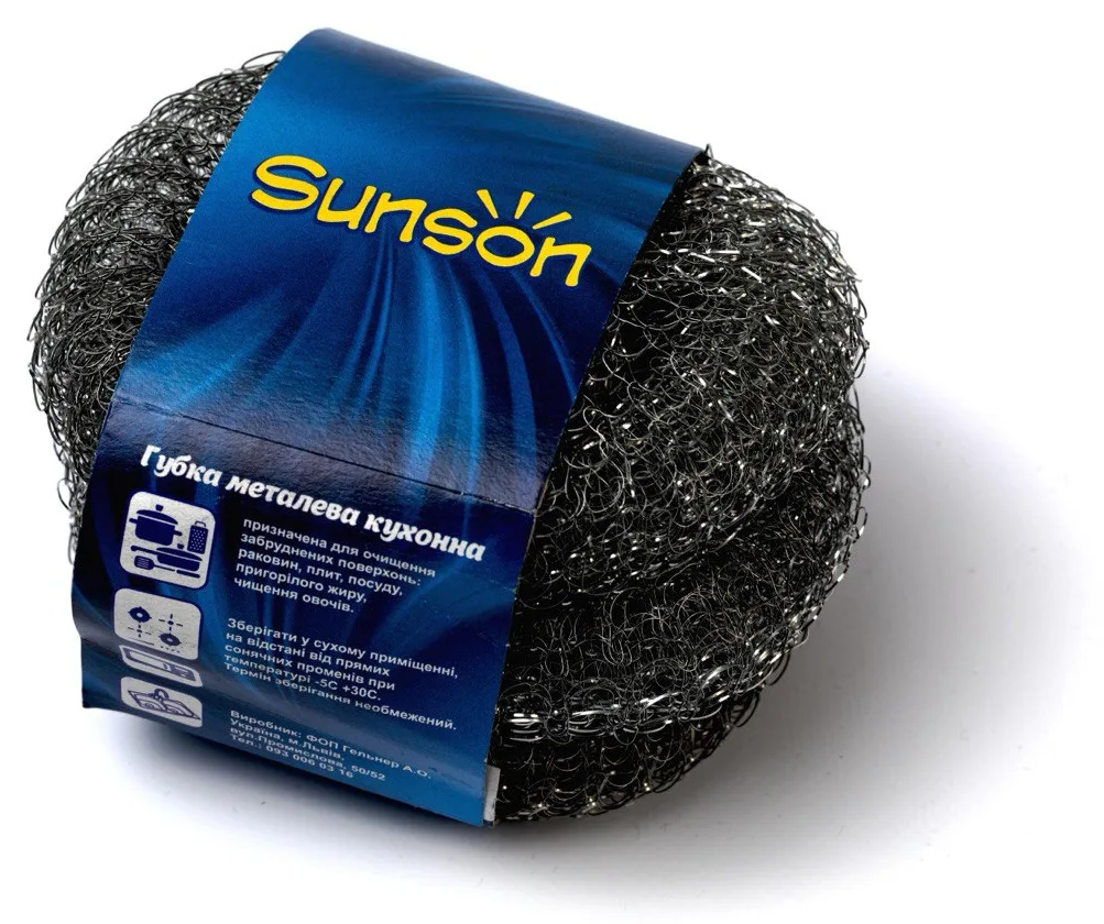 Губка металева кухонна Sunson
